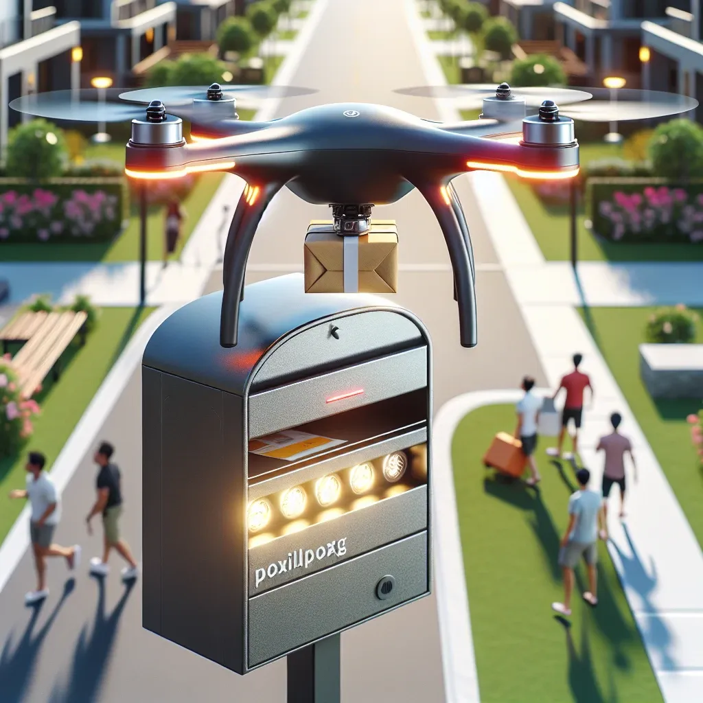 Drone-Powered Mailbox: Automate Your Deliveries from the Sky